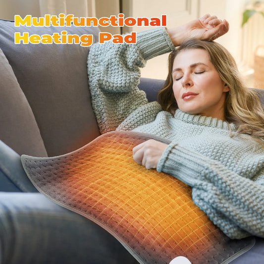 Purilite Select Electric Heating Pad – Luxury Heat Therapy with Remote Control for Hands, Feet, and Full Body Comfort
