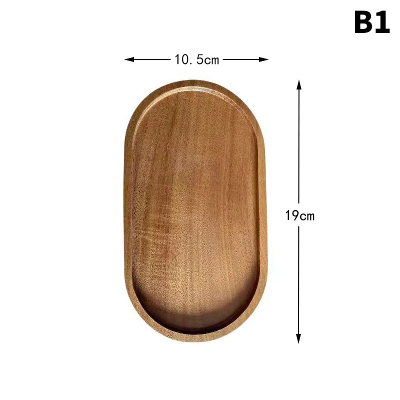 Purilite Select Solid Wood Dessert Tray