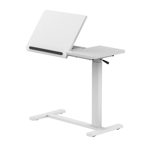 Purilite Select | Small Standing Desk | Adjustable Height | Mobile Laptop Table | Rolling Stand Up Desk | Computer Workstations