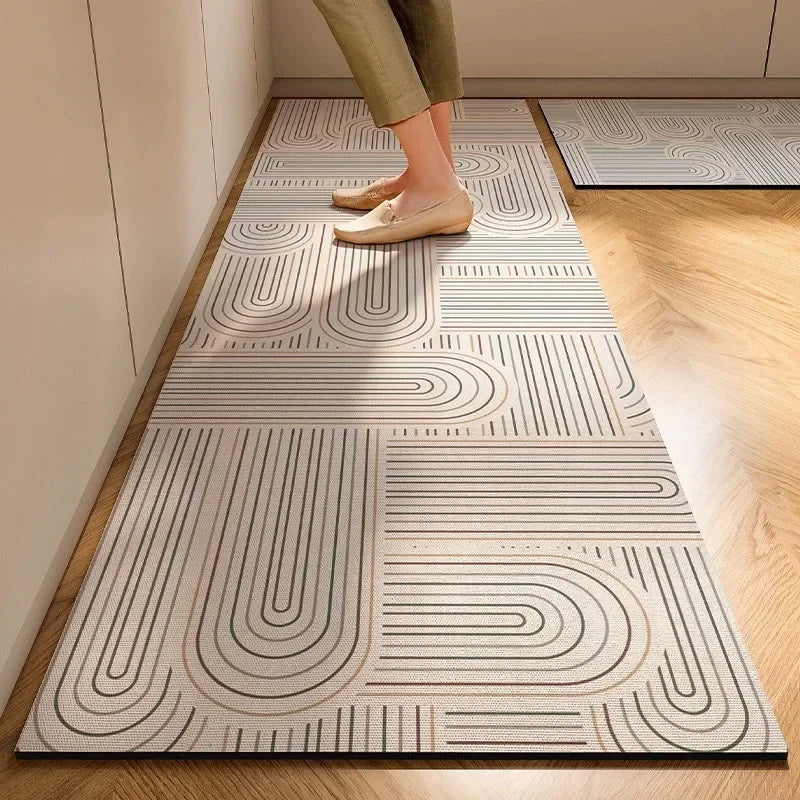 Purilite Select Japanese-Style Diatomite Soft Kitchen Floor Mat