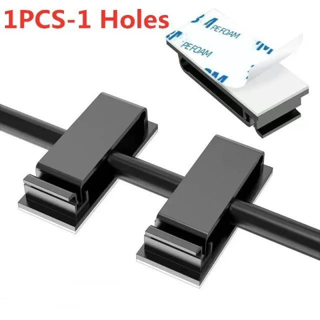 Purilite Select – 10-Hole Adhesive Cable Organizer