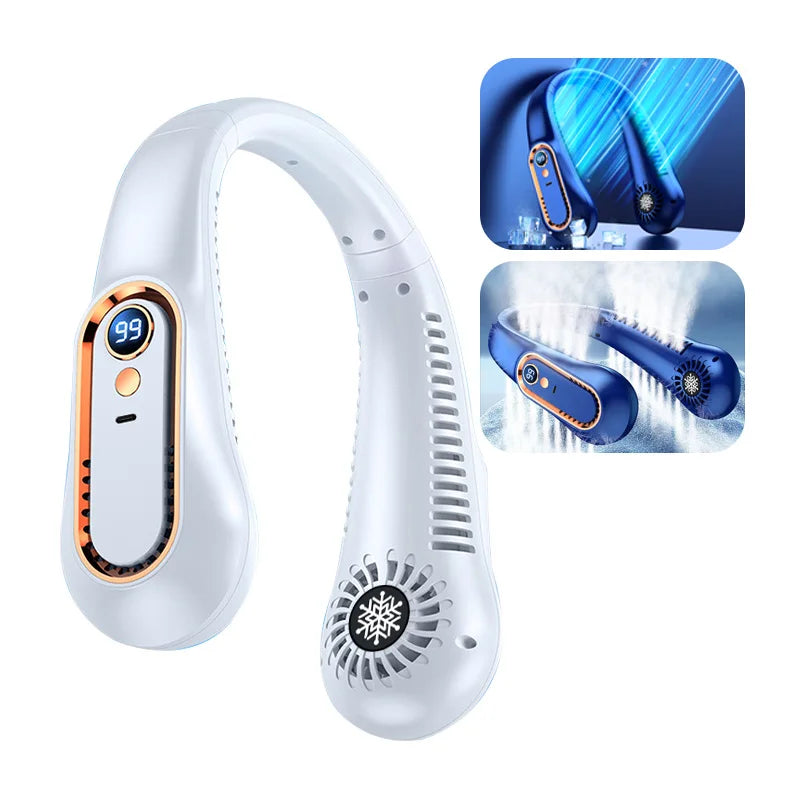 Purilite Select Hanging Neck Fan with Digital Display