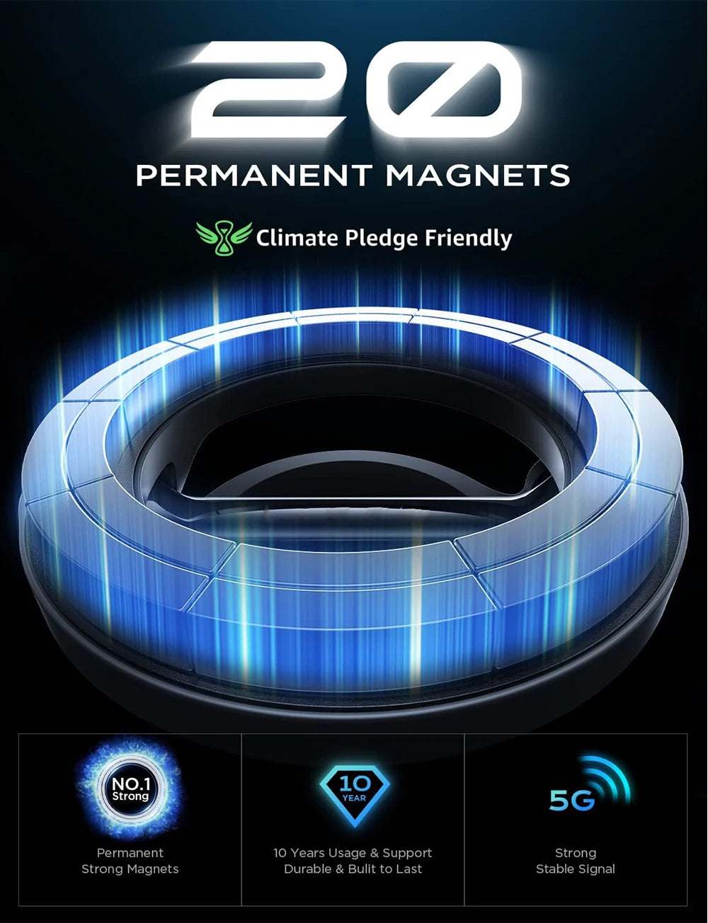 Purilite Select 1080 MagSafe Car Phone Holder