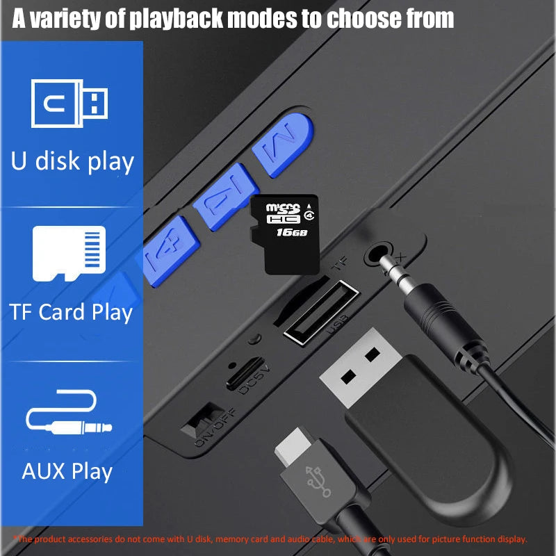 Purilite Select S18 Wireless Bluetooth Smart Speaker – Portable Subwoofer Audio with LED Lighting & Radio