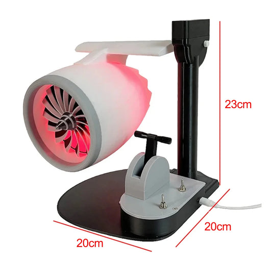 Purilite Select USB Desk Fan with Humidifier Mist Function and LED Ambient Light – Compact Desktop Airflow Fan for Home and Office - PuriLite