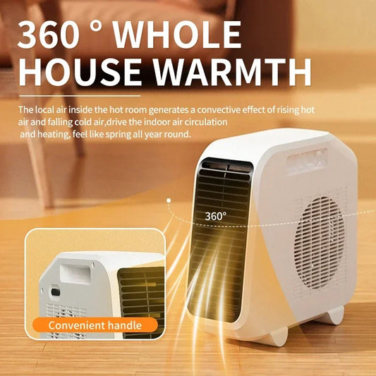 Purilite Select Mini Electric Fan Heater – 1800W Portable Heater for Home & Office Use