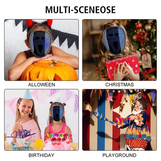 Purilite Select LED Bluetooth Gesture Light-Up Visor Mask - PuriLite