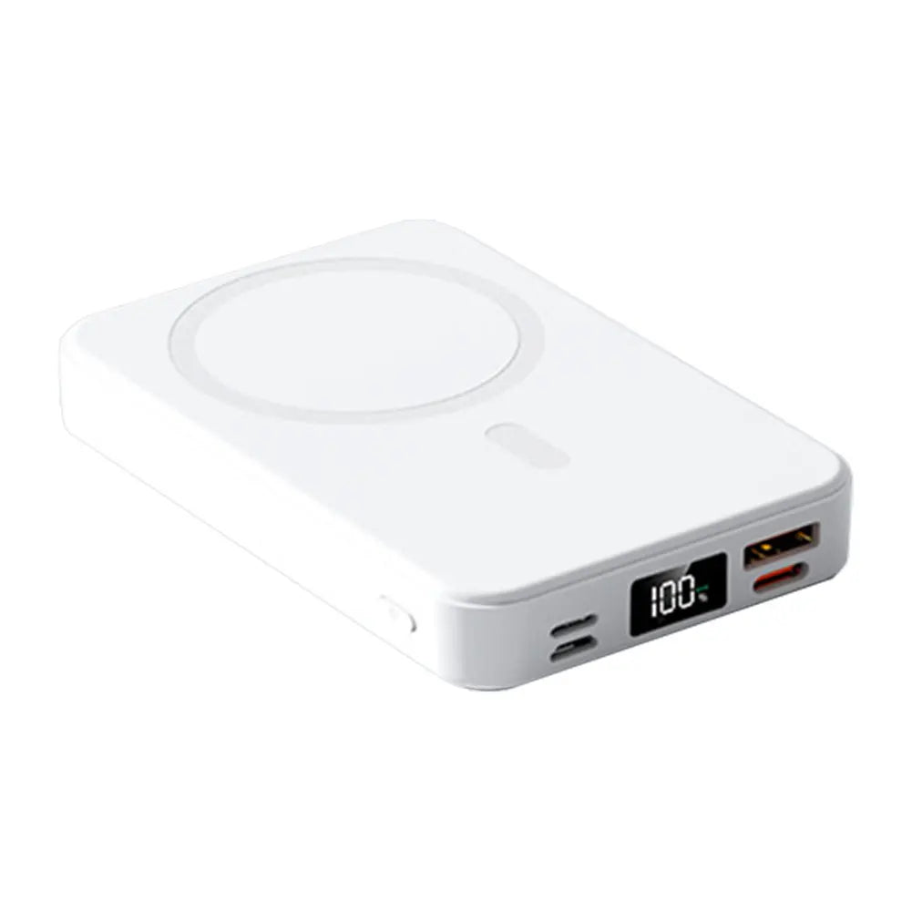 for MagSafe Magnetic Wireless Charger 10000mAh Powerbank with Folding Stand Fast Charging Mobile Power Bank for iPhone Android