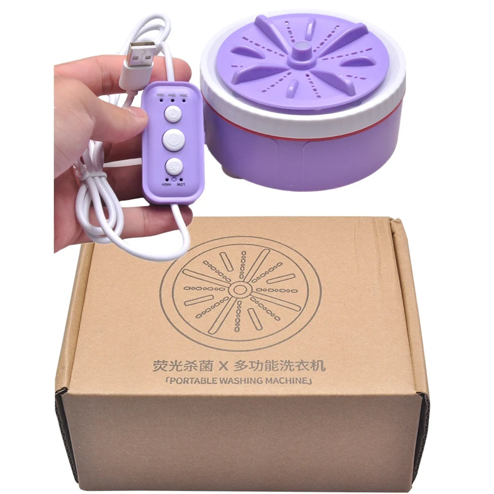 Purilite Select™ USB Mini Turbo Washing Machine