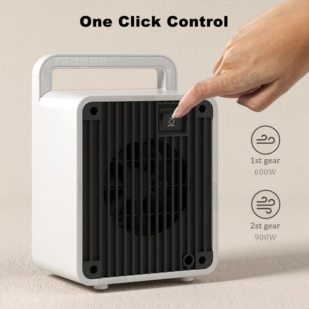 Purilite Select Hot Air Blower – Compact Electric Fan Heater for Room & Office Use