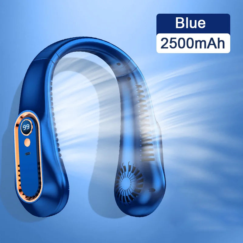 Purilite Select Hanging Neck Fan with Digital Display