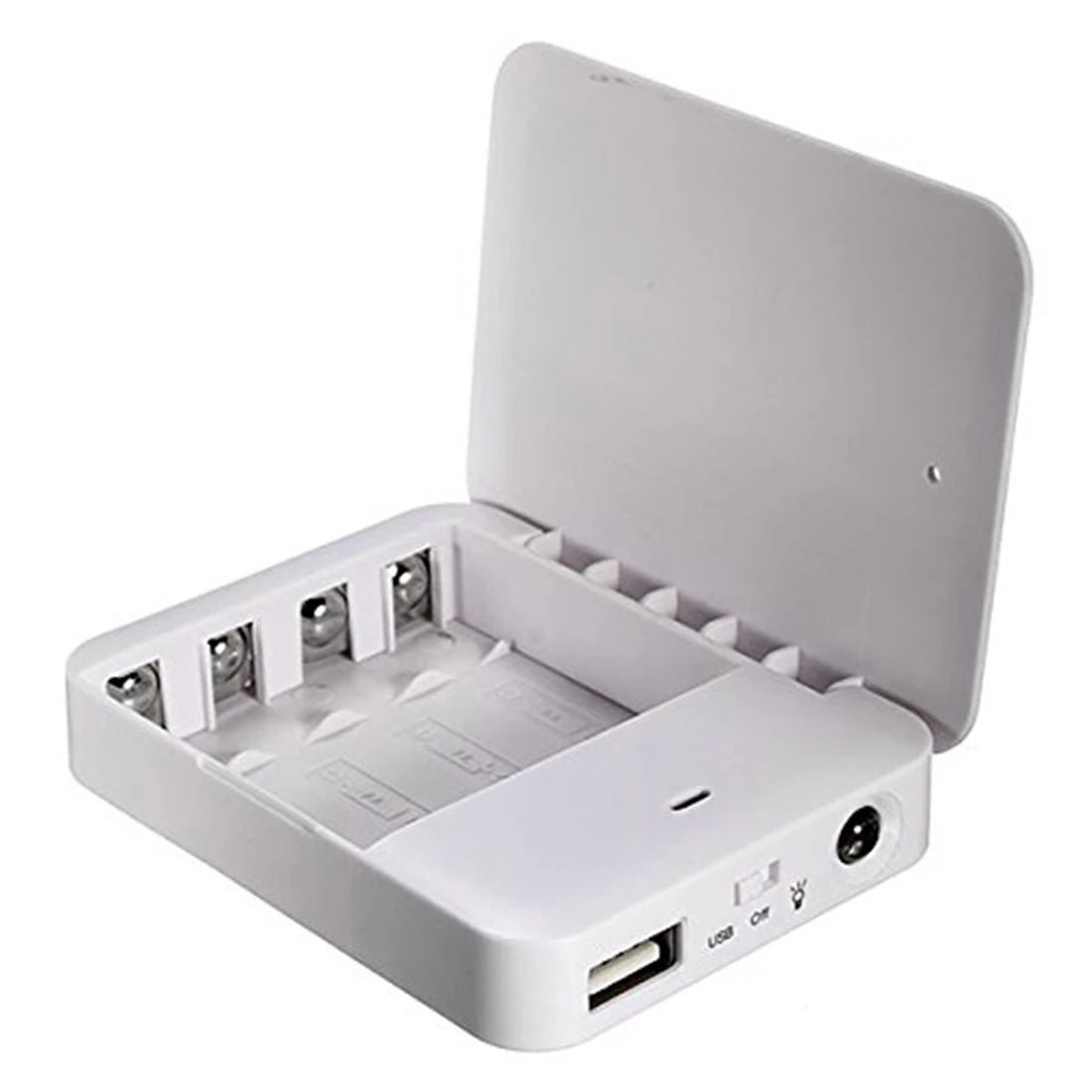 Purilite Select Portable Emergency USB Charger – 4×AA Battery Power Bank & Torch Function