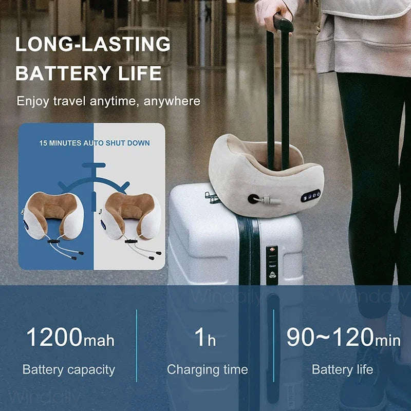 Purilite Select – U-Shaped Neck Massage Pillow