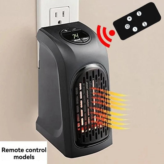 Purilite Select Portable Plug-In Electric Wall Heater – Mini Radiator with Thermostat, Remote & Timer