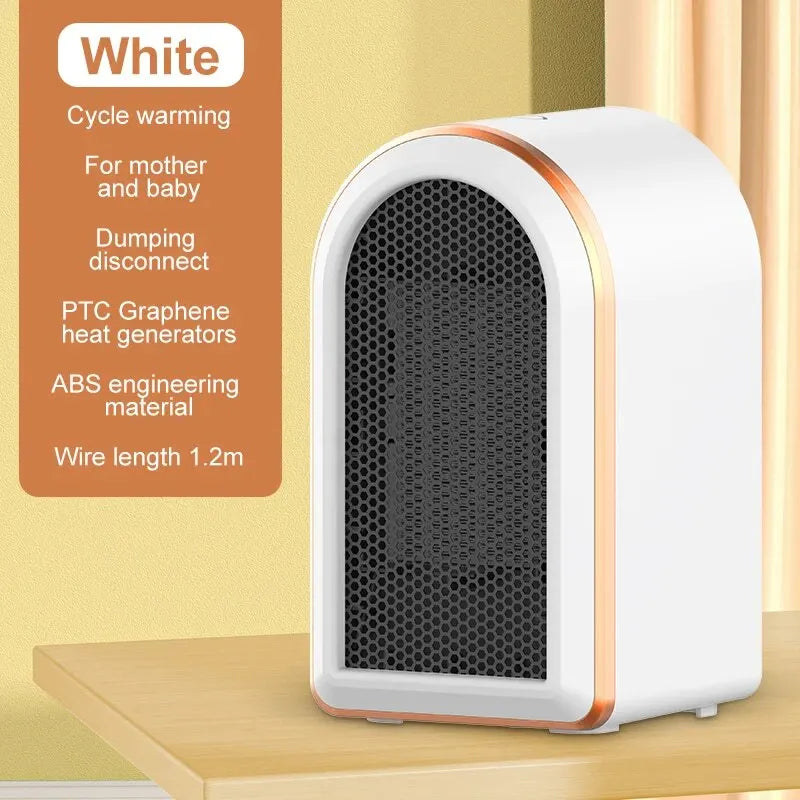 Purilite Select 1200W Portable Electric Ceramic Heater – Fast, Safe & Powerful Heating for Home & Office