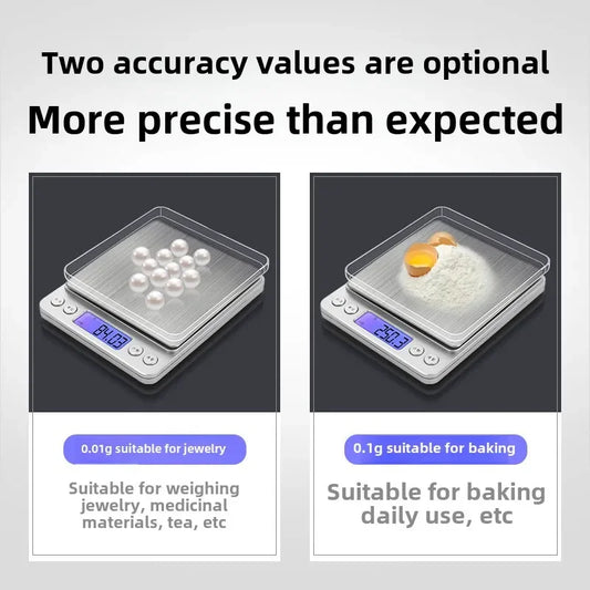 Purilite Select Digital Coffee Scale Electronic Kitchen Food Weighing Scale with Precision Measurement for Baking and Cooking - PuriLite