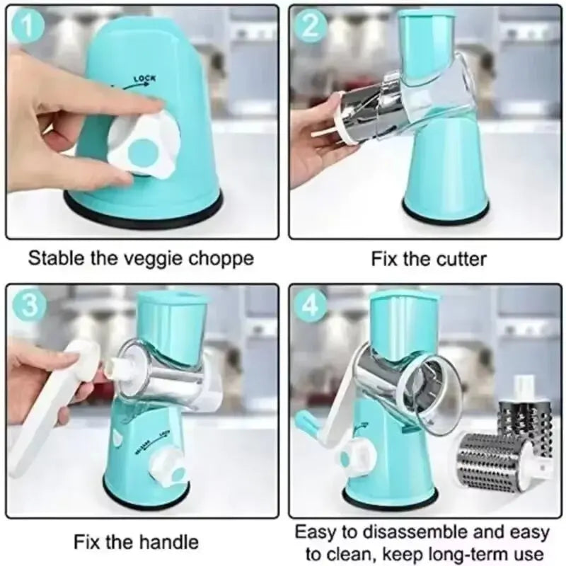 Purilite Select Vegetable Cutter & Slicer Manual Chopper Machine 2025