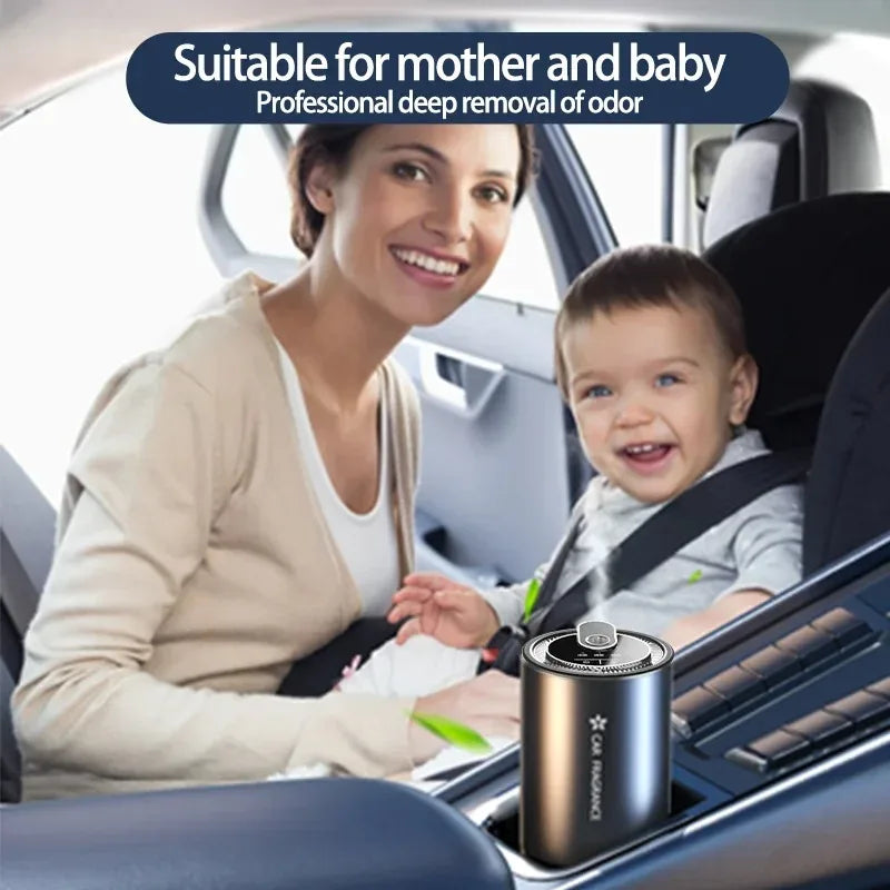 Purilite Select 1000mAh USB Rechargeable Car Air Freshener – LED Aromatherapy Diffuser