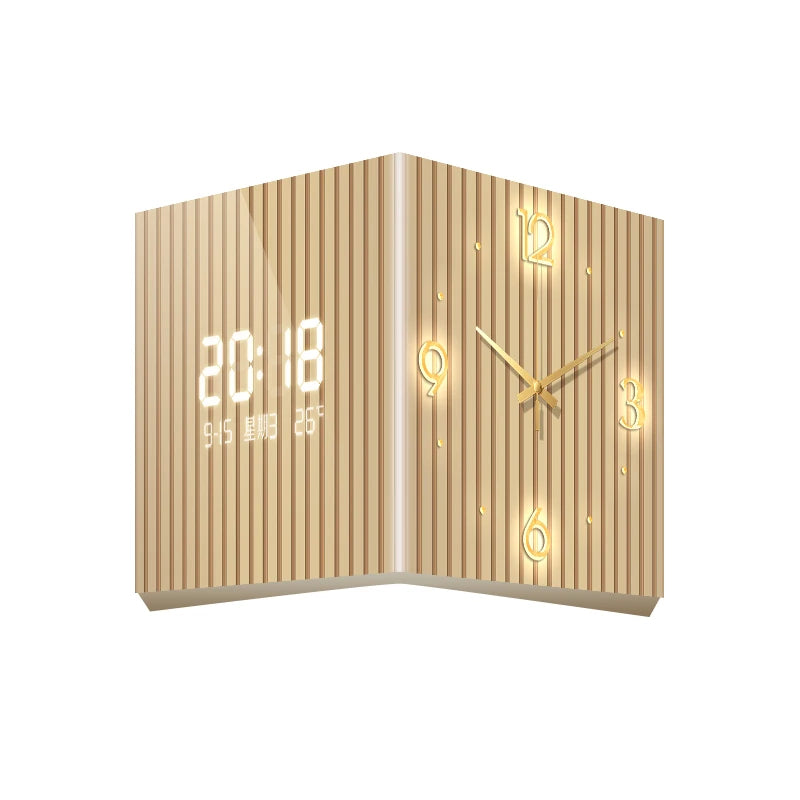 🕒 Purilite Select™ Modern Dual-Sided Corner Clock