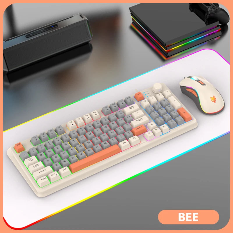 Purilite Select K820 USB Wired Keyboard & Mouse Combo