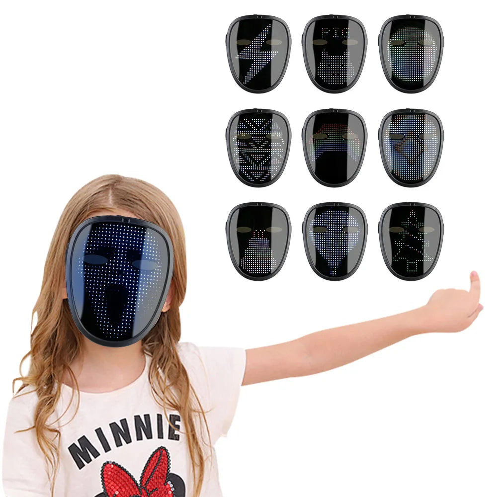 Purilite Select LED Bluetooth Gesture Light-Up Visor Mask