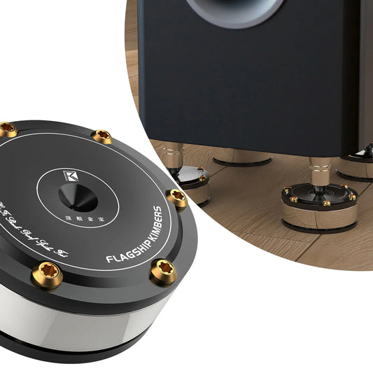 2025 New Home Theatre System XSSH Audio Audiophile Shock Damping Pad Heavy Speaker CD Amplifier Spike Stand HiFi Isolation Feet - PuriLite