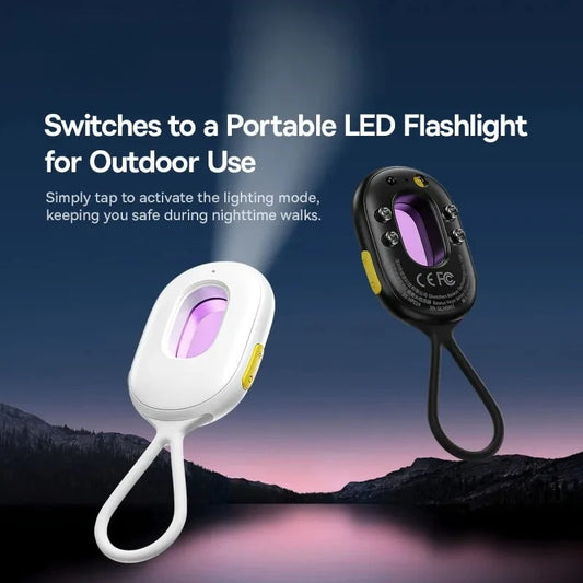 Purilite Select Mini Security Alarm Detector Portable Sound Sensor Anti-Theft Door Window Monitoring Device with Multi Detection Modes