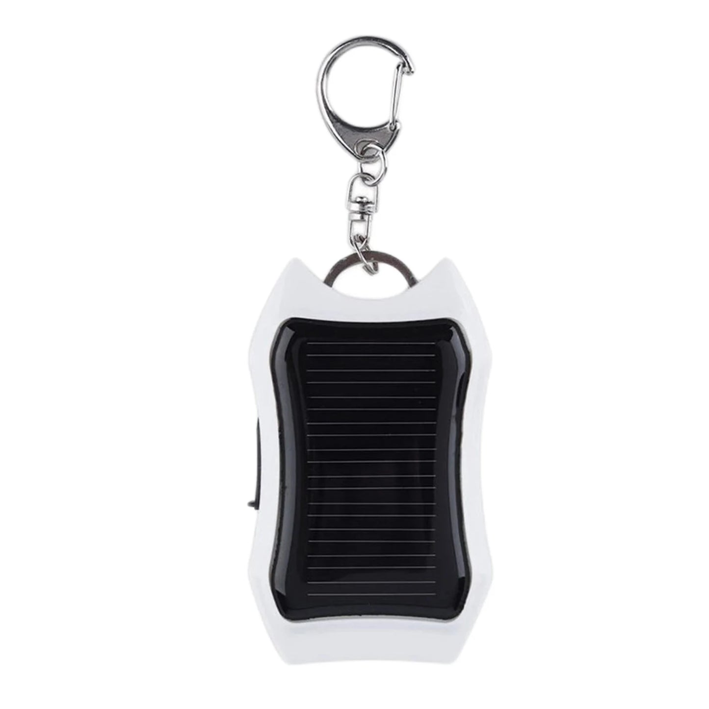 Keychain Cell Phone Backup Power Bank Universal Solar 950mAH Pocket Chargers with 3 LED Light Charging Equipment for Most Device