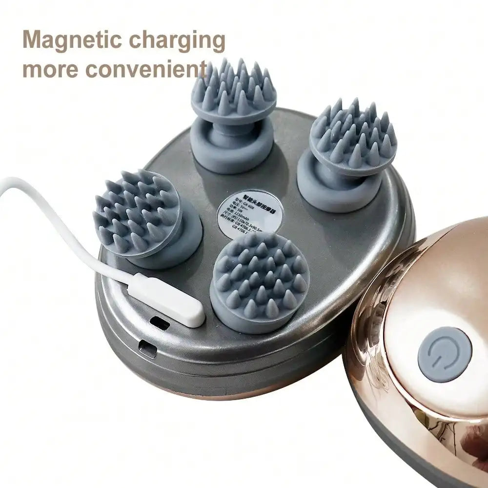 Purilite Select Scalp Massager – Mini Octopus Claw Electric Head Massager