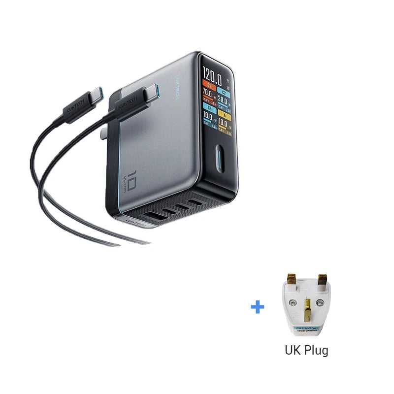 Purilite Select 120W Ultra Fast Multi-Port Charger