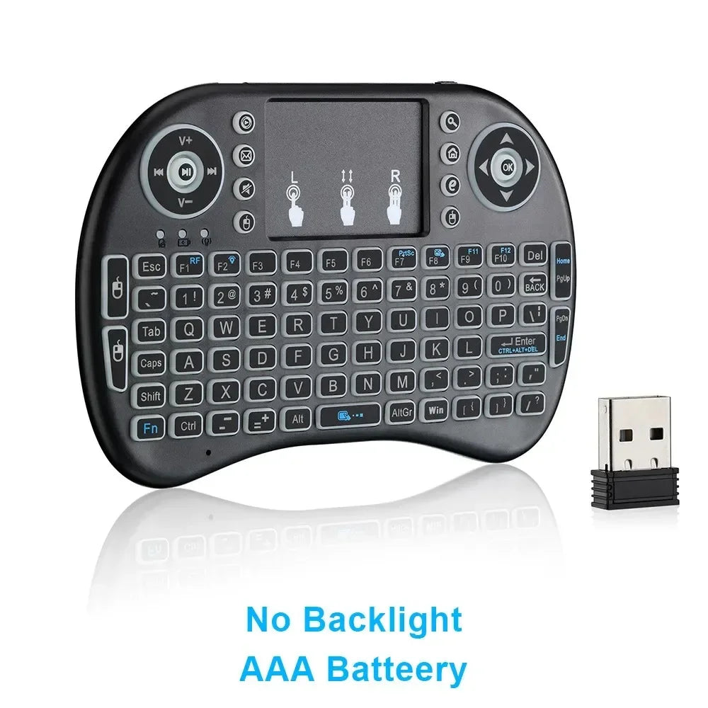 Purilite Select – I8 Mini Wireless Backlit Keyboard with Touchpad Mouse