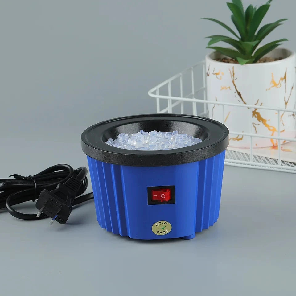Hot Glue Pot With 100w Keratin glue Fusion Melt Hot Pot Constant Temperature For Hair Hairpiece Extension hot glue accessories