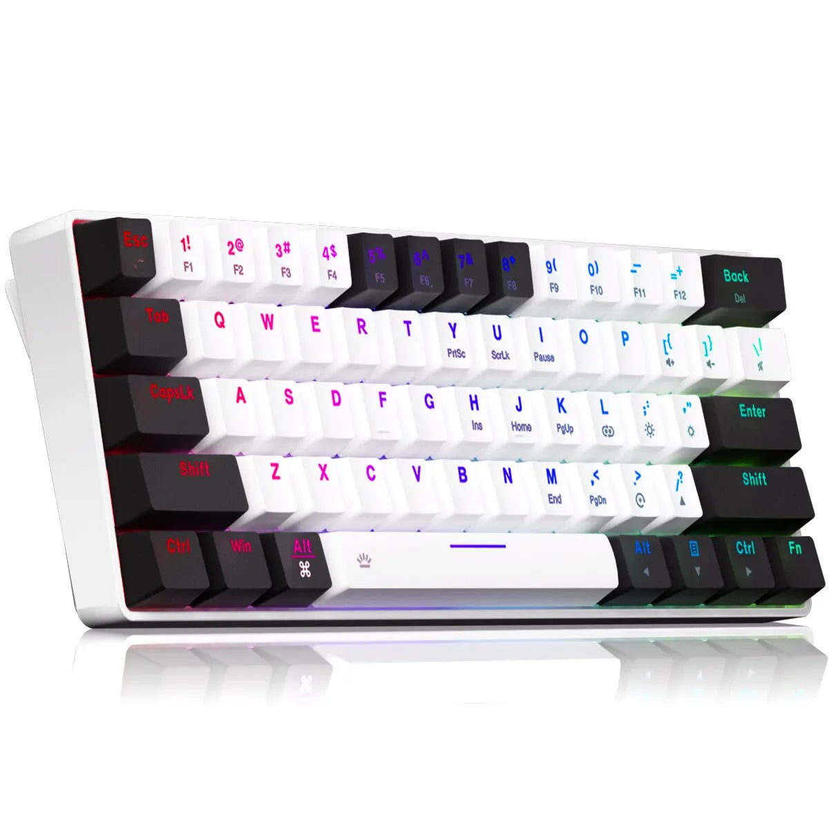 Purilite Select EK861S 61-Key RGB Wired Mechanical Keyboard