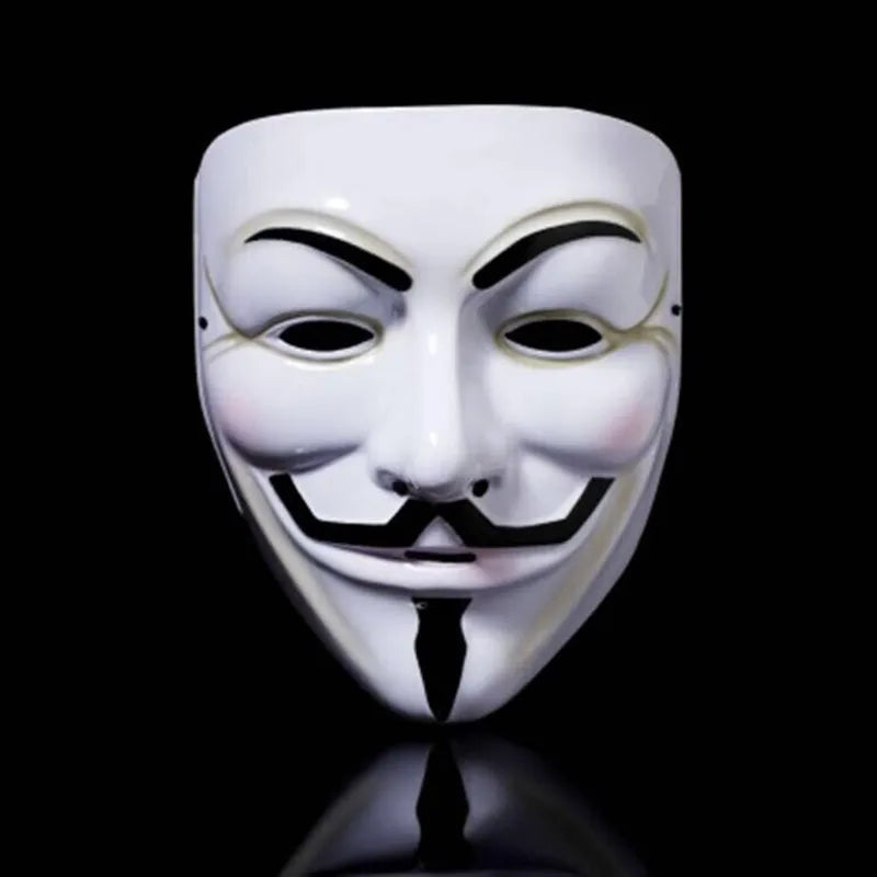 Purilite Select Hackers Multi-Color V Mask – Cosplay & Masquerade Face Mask