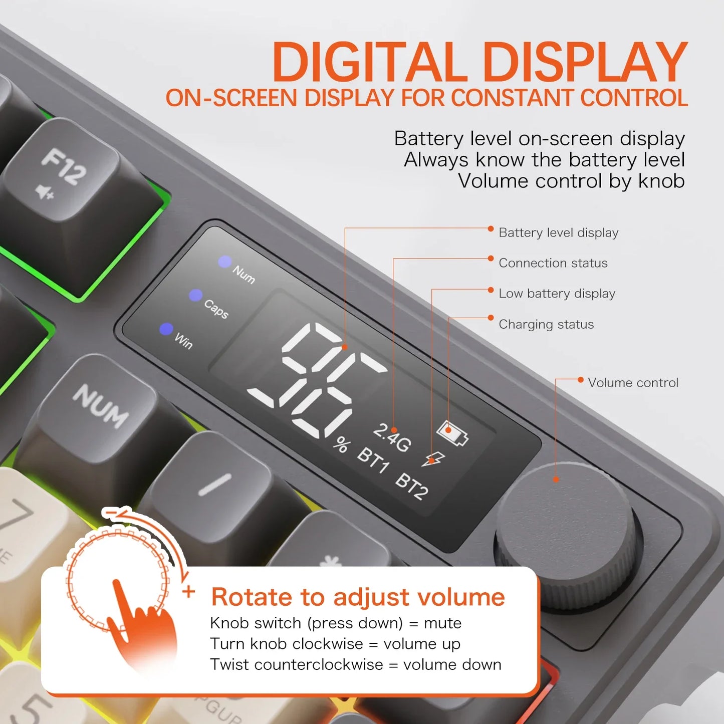 Purilite Select M96 Wireless Gaming Keyboard