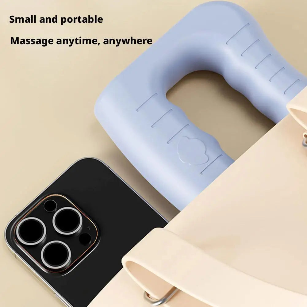 Portable Electric Fascia Ring USB Charging 5 speed Multifunctional Vibration Massage Belt Relaxation Full Body Massage