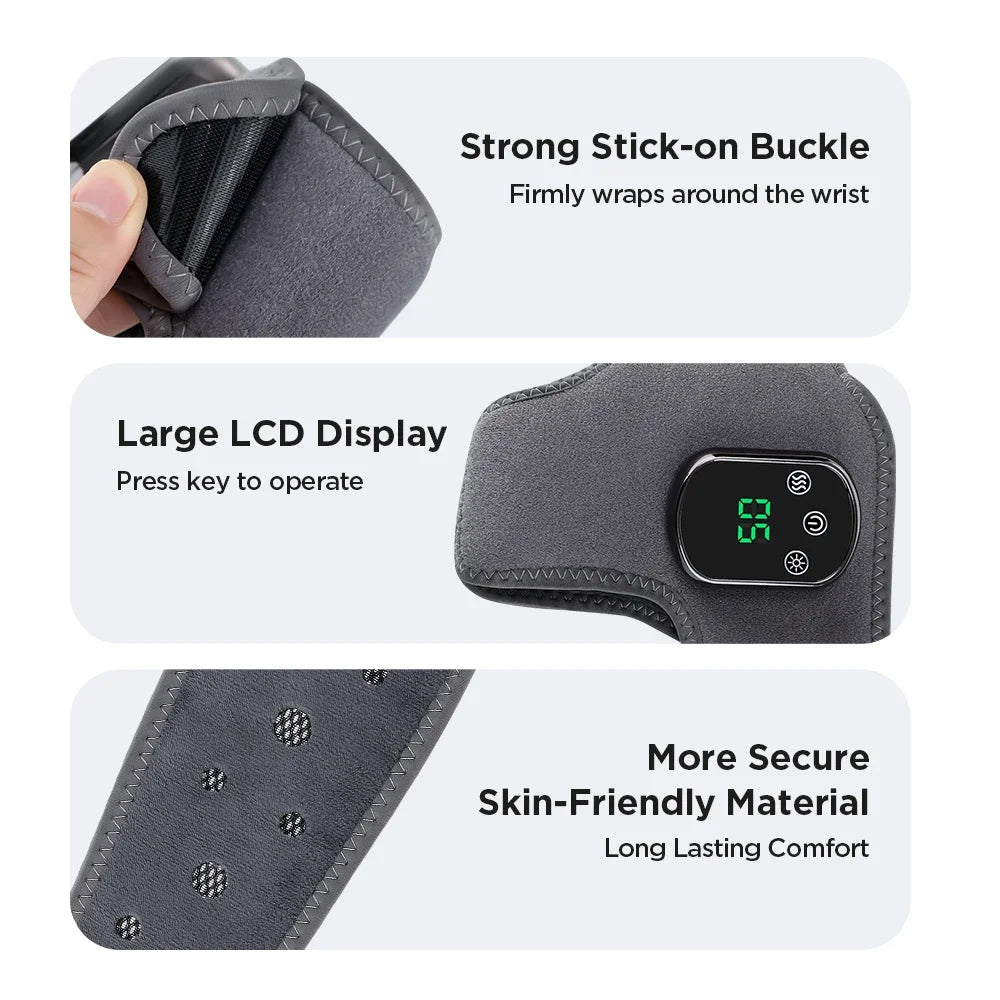 Purilite Select™ Foot Heat Massager — Hot Compress & Vibration Therapy for Foot and Ankle, USB Rechargeable