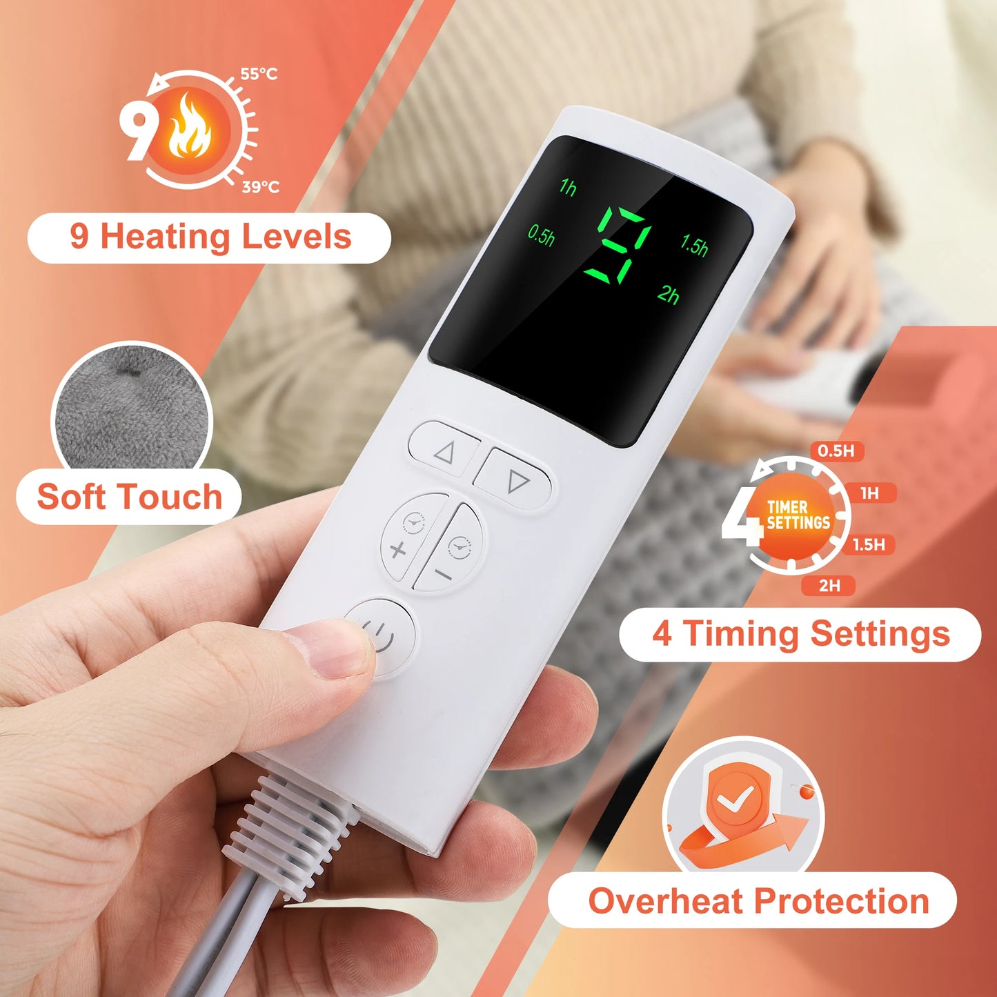 Purilite Select Electric Heating Waist Belt – Total Warmth for Your Core