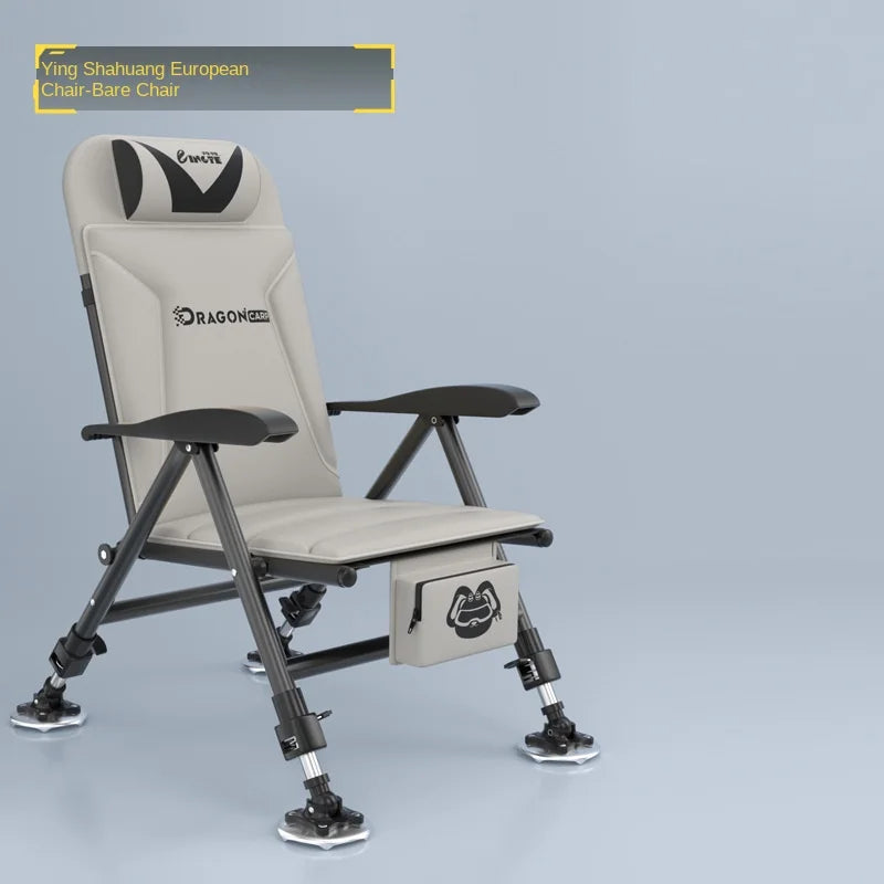 🎣 European Reclining Foldable Fishing Chair