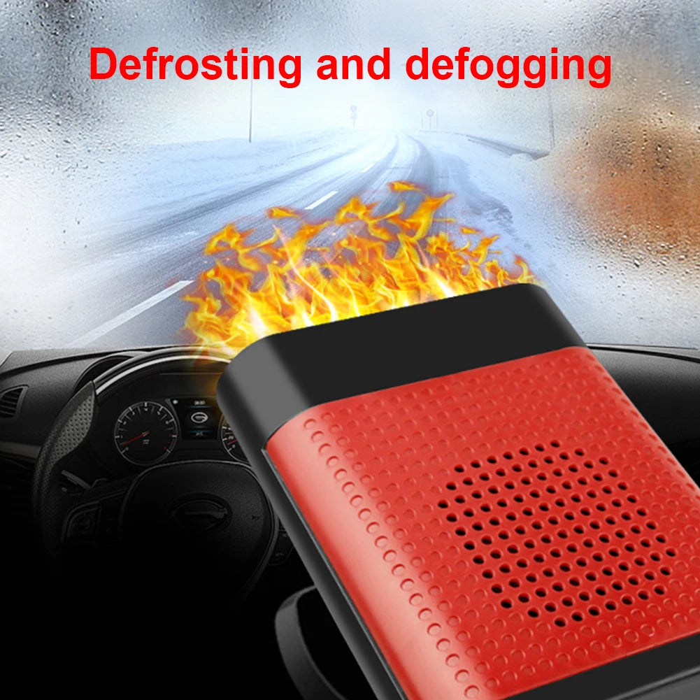 Purilite Select – 1200W Car Heater 12V/24V | Electric Heating & Cooling Fan with Windshield Defogger & Defroster