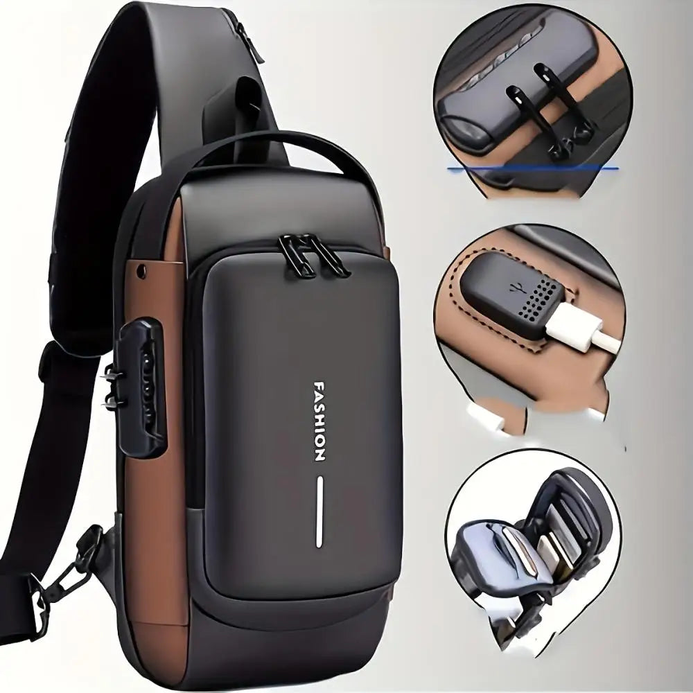 🎒 Purilite Select™ Men's Anti-Theft Chest Bag
