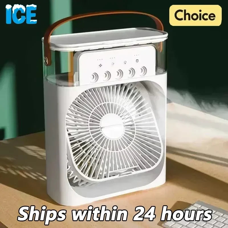 Purilite Select Portable 3-in-1 Air Cooler with LED Night Light & Humidifier