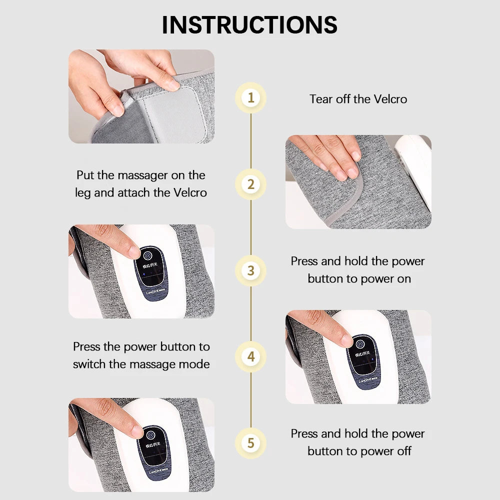 Purilite Select Electric 360° Air Pressure Calf Massager
