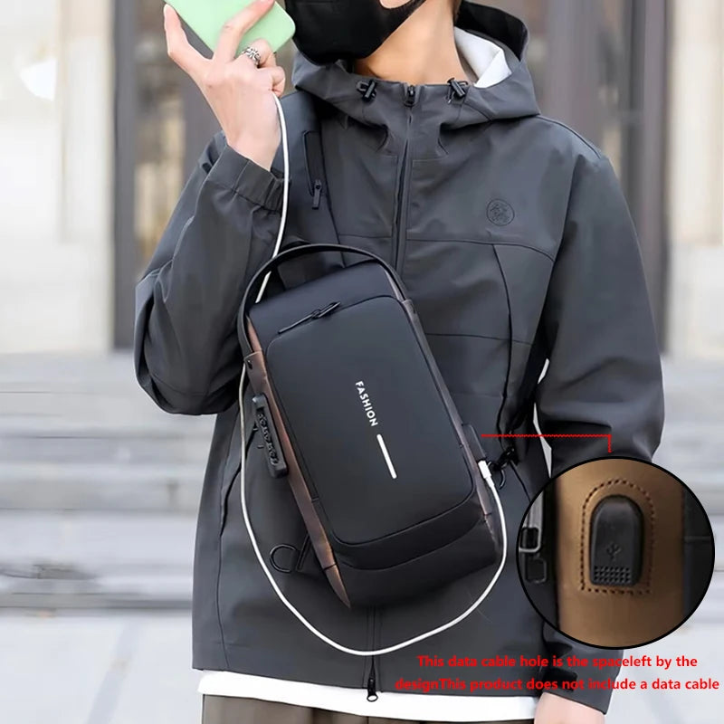 🎒 Purilite Select™ Men's Anti-Theft Chest Bag