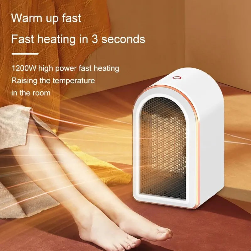 Purilite Select 1200W Portable Electric Ceramic Heater – Fast, Safe & Powerful Heating for Home & Office