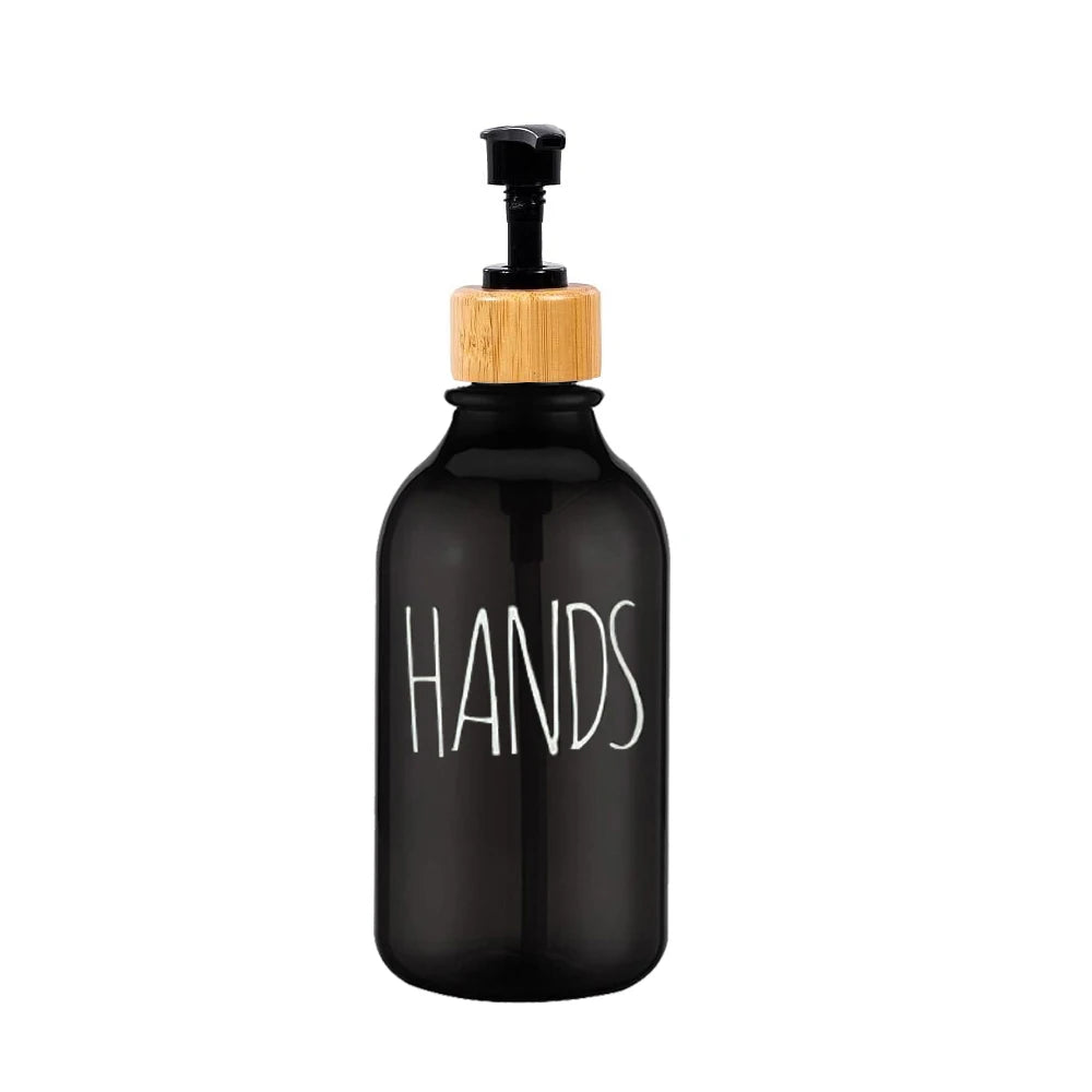 Purilite Select – 500ml Amber Plastic Soap Dispenser with Pump