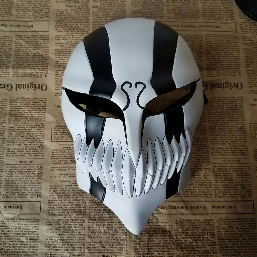 Purilite Select Ichigo Kurosaki Hollow Mask – Full‑Face Resin Anime Cosplay & Collectible