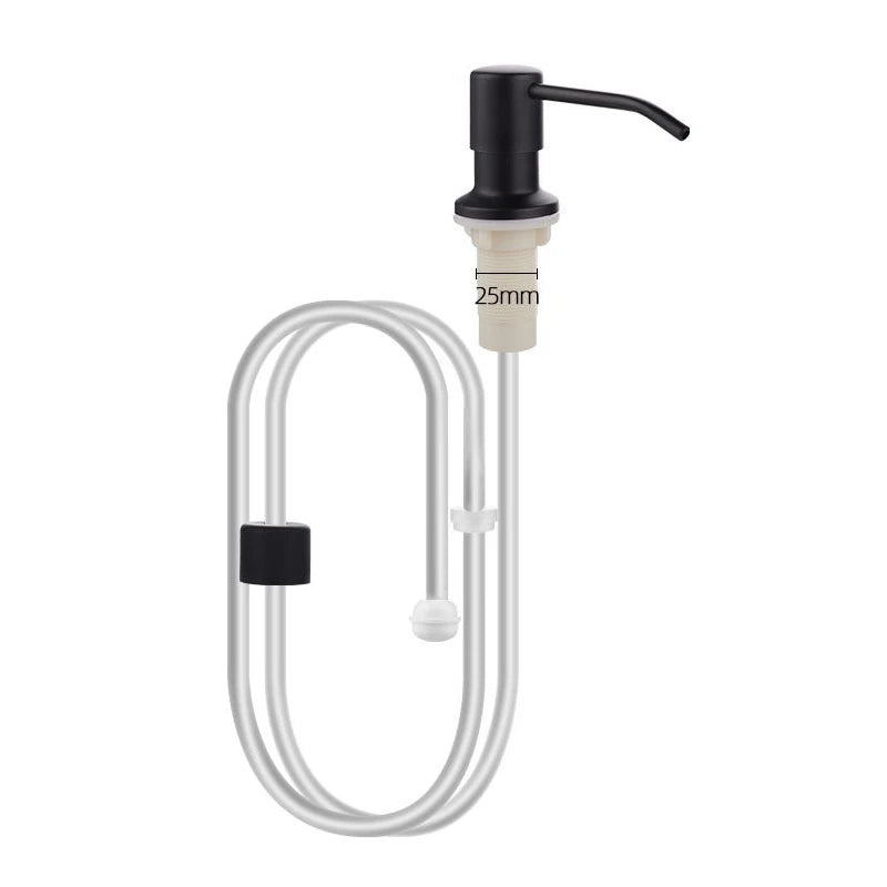 Purilite Select – 300ml Built-in Black Liquid Soap Dispenser