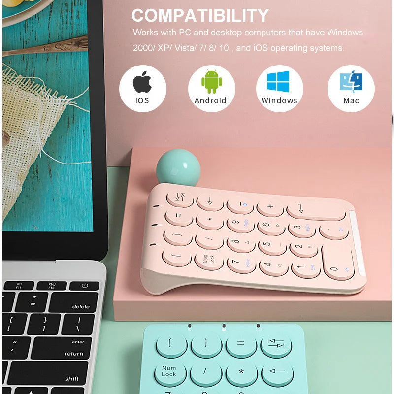 Purilite Select 22-Key Bluetooth Numeric Keypad