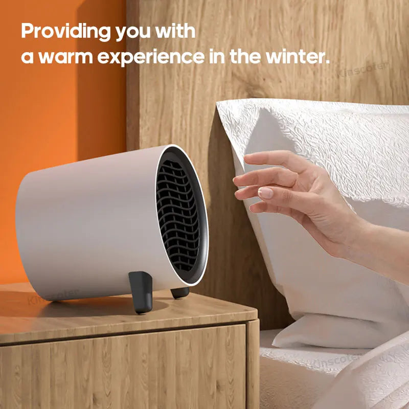 Purilite Select 600W Portable Desktop Electric Heater – Compact Heat, Instant Comfort